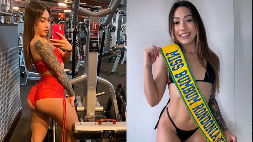 Miss Bumbum Karol Kiméshi aposta em corpo 100% natural para vencer concurso