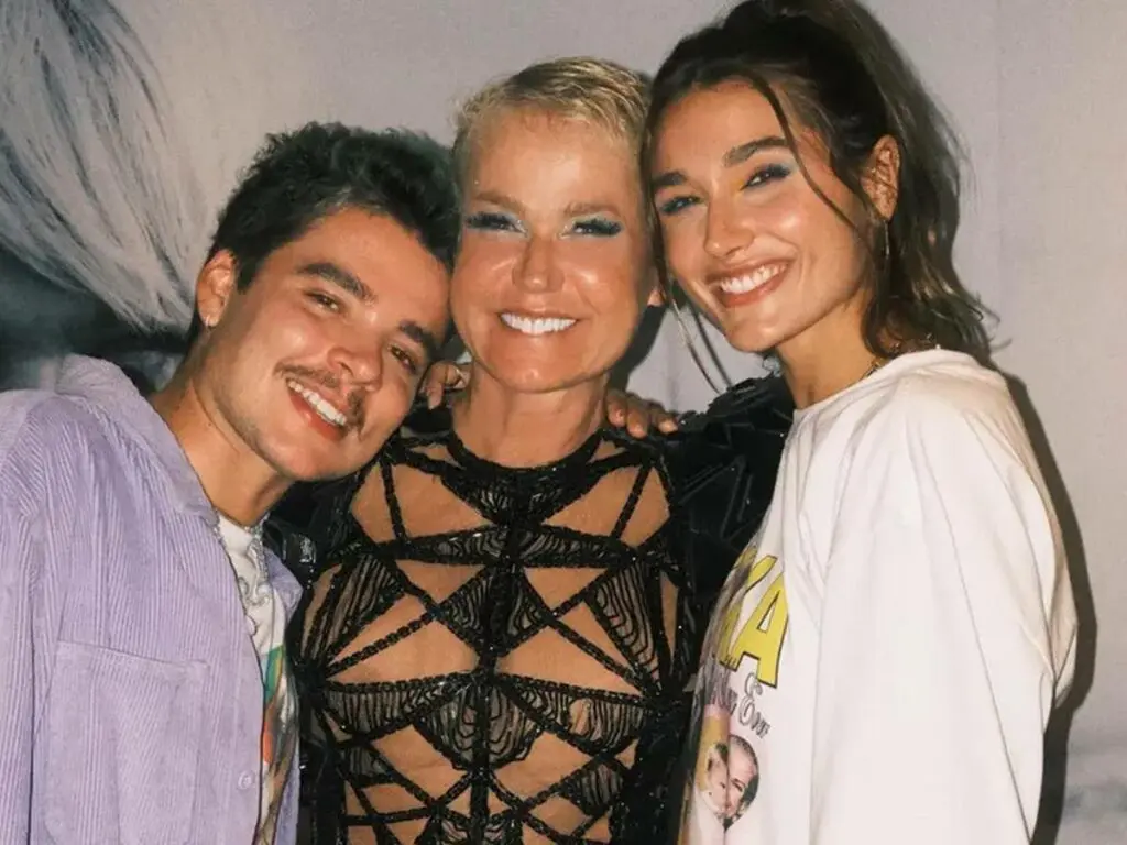 João Lucas, Xuxa e Sasha Meneghel