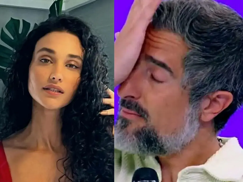 Débora Nascimento e Marcos Mion