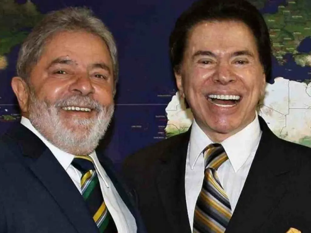 Lula e Silvio Santos