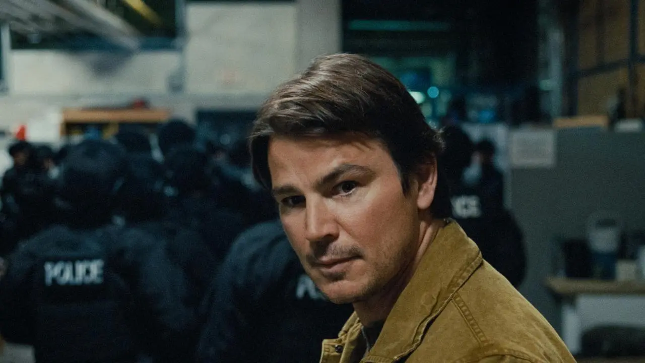 Josh Hartnett numa cena de Armadilha