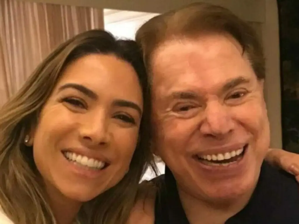 Patrícia Abravanel e Silvio Santos