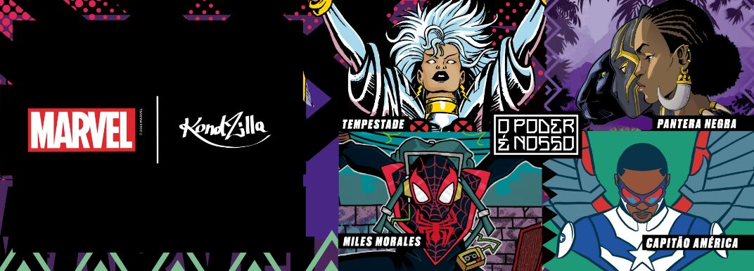 Segunda edição do projeto “Marvel – O Poder É Nosso” é anunciada com lançamento de música em parceria com KONDZILLA