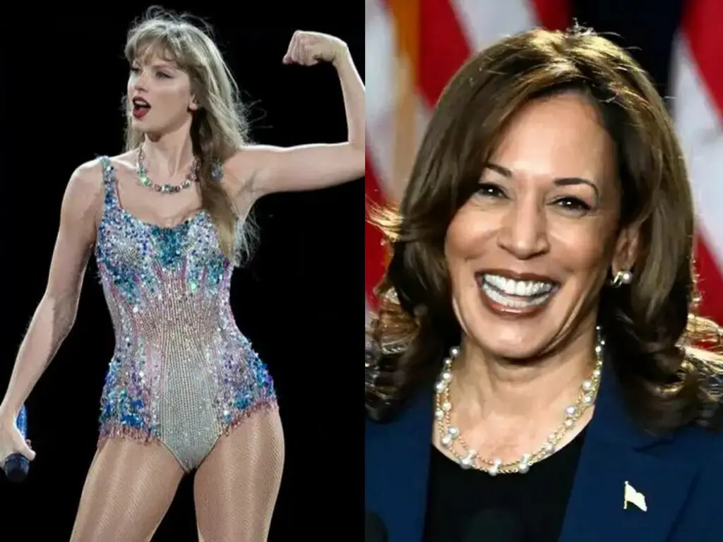 Taylor Swift e Kamala Harris