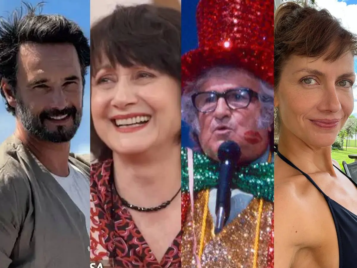 Rodrigo Santoro, Zezé Polessa, Chacrinha e Ana Claudia Michels