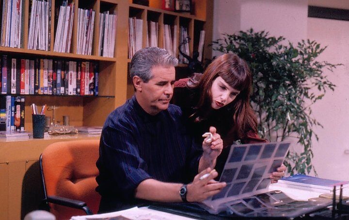 Renato Filipelli (Adriano Reys) e Solange Duprat (Lídia Brondi) em Vale Tudo (Foto: Globo)