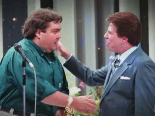 Faustão e Silvio Santos