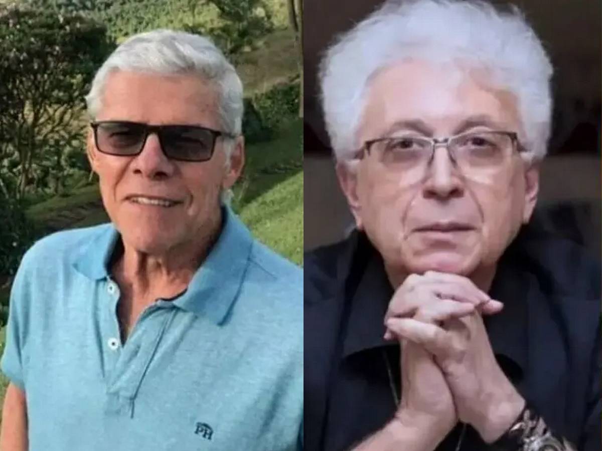 José Mayer e Aguinaldo Silva