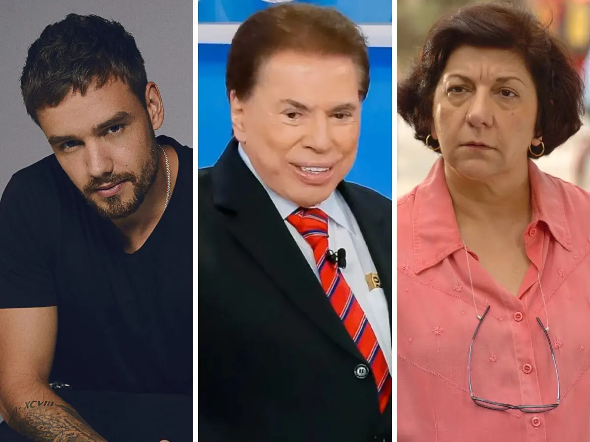 Liam Payne, Silvio Santos e Jandira Martini