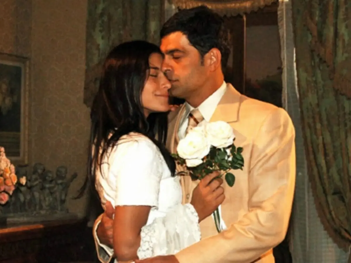 Serena (Priscila Fantin) e Rafael (Eduardo Moscovis) em Alma Gêmea