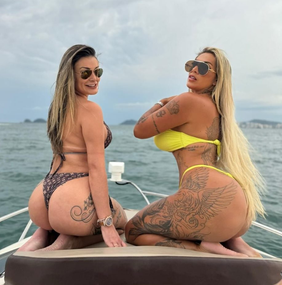 Andressa Urach com Juju Ferrari (Foto: Reprodução/Instagram)