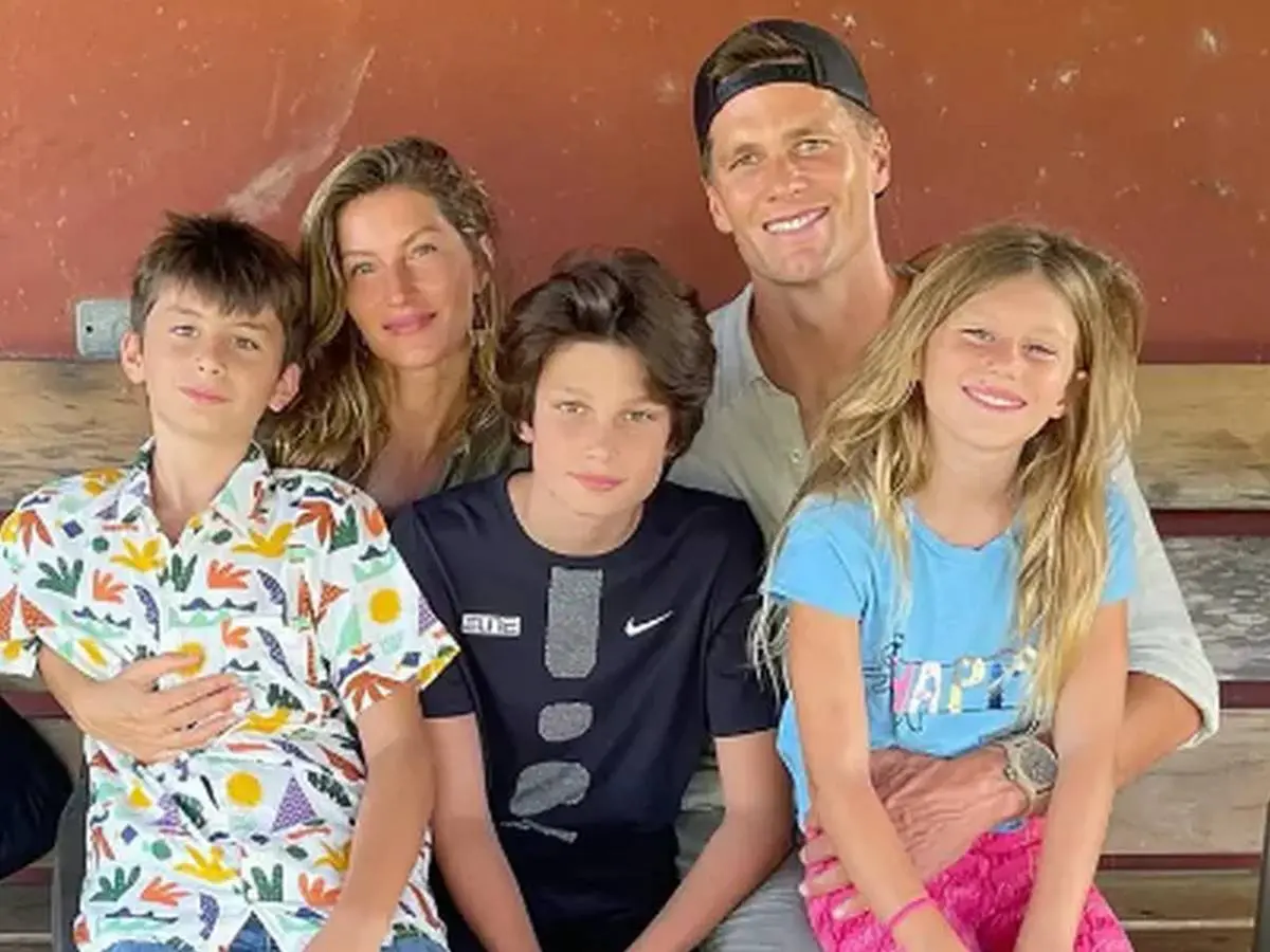 Gisele Bündchen, Tom Brady e filhos