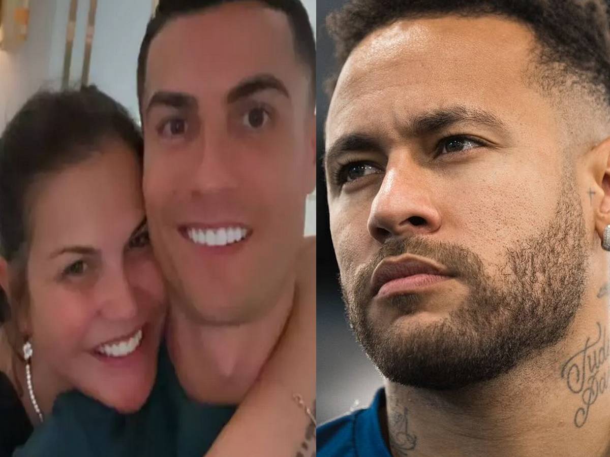 Kátia Aveiro, Cristiano Ronaldo e Neymar