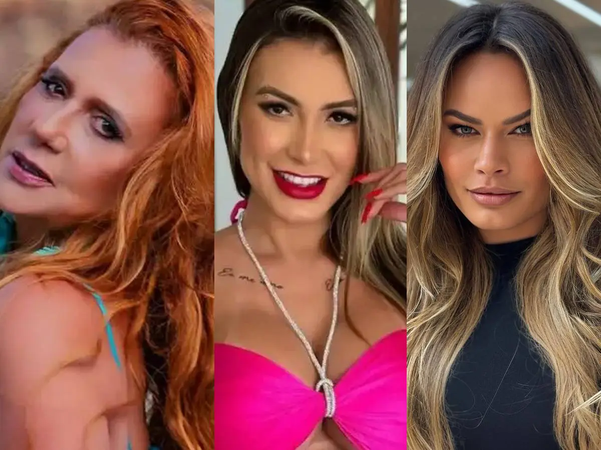 Rita Cadillac, Andressa Urach e Natália Casassola