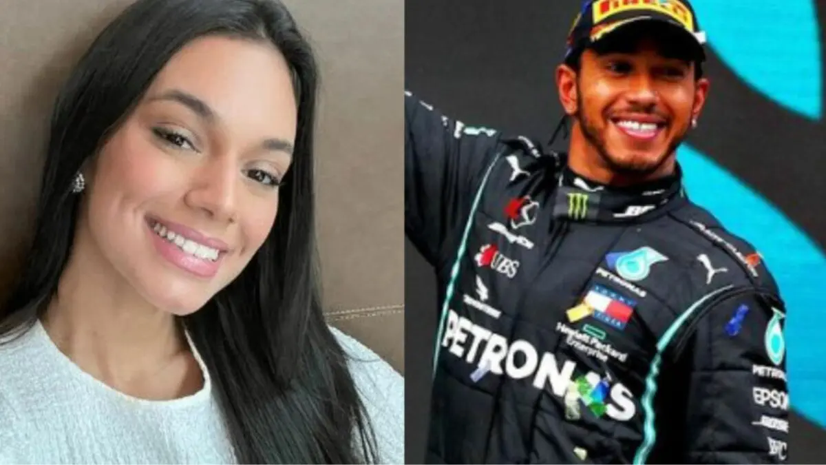 Lewis Hamilton interage com ex-BBB Alane Dias e gera rumores de romance