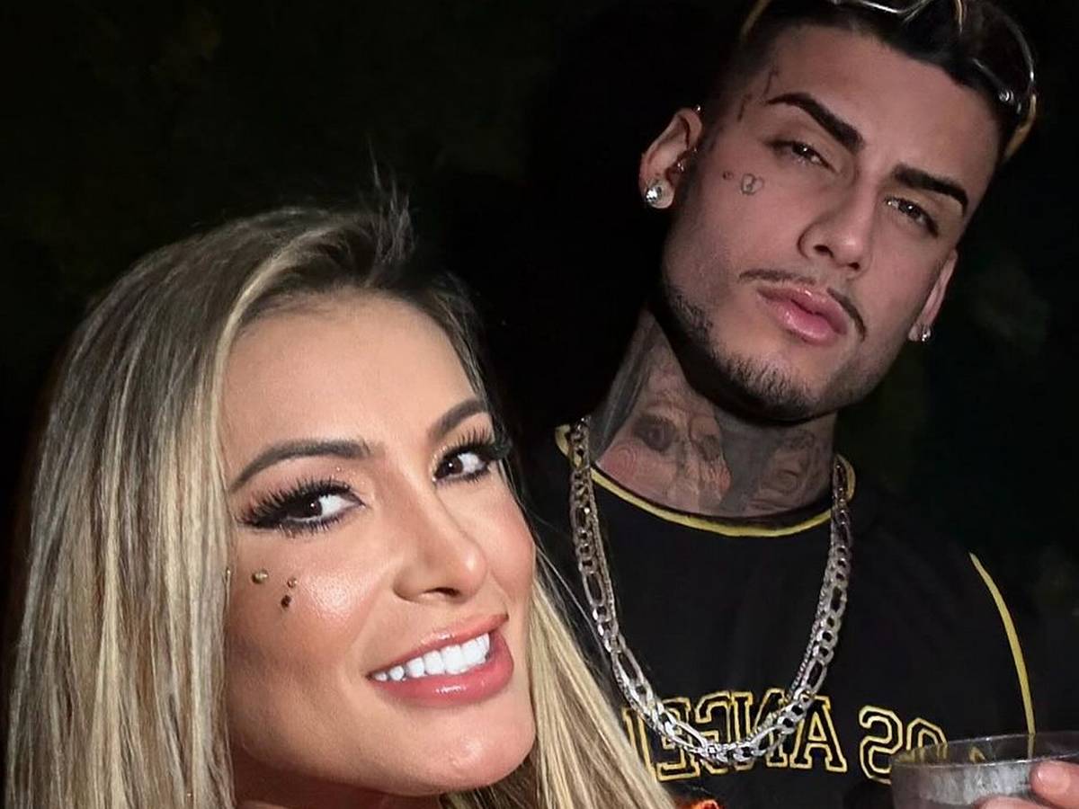 Andressa Urach e Kylian Cria