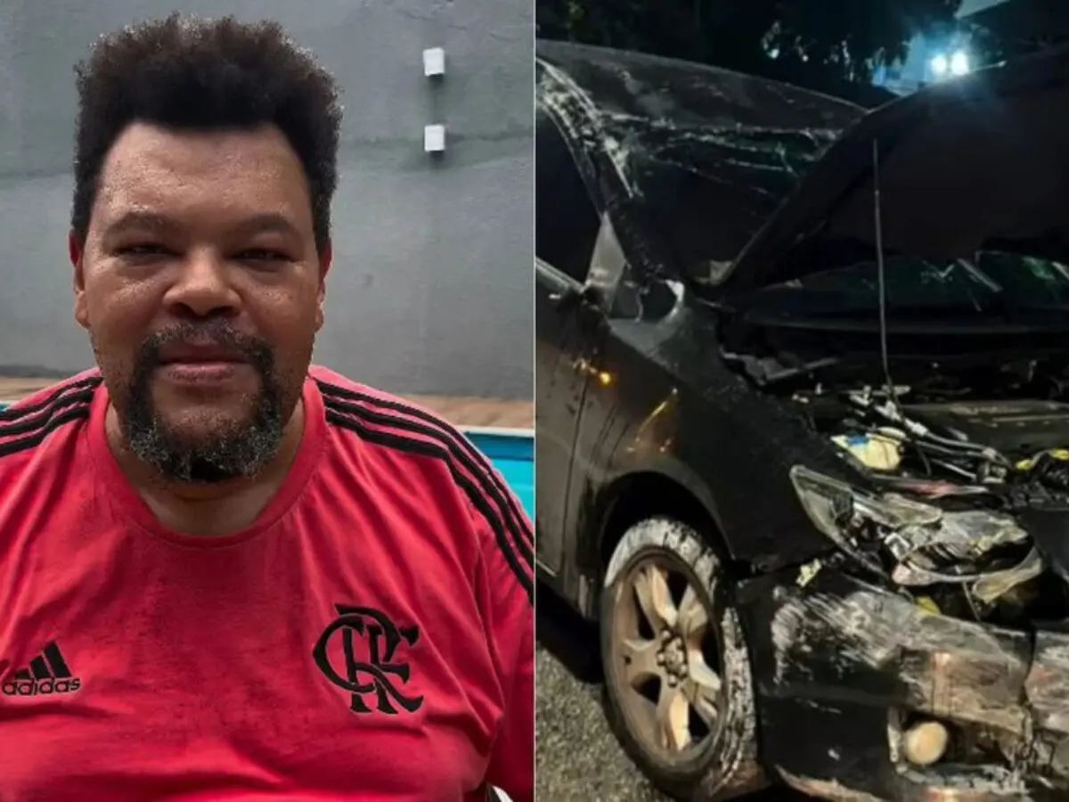 Babu Santana sofre grave acidente de carro e desabafa: “Tentei controlar”