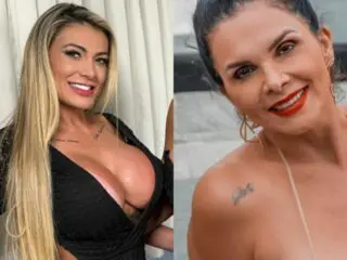 Andressa Urach comemora marca e deixa Luiza Ambiel bem distante: ‘Fala mais da mamãe’