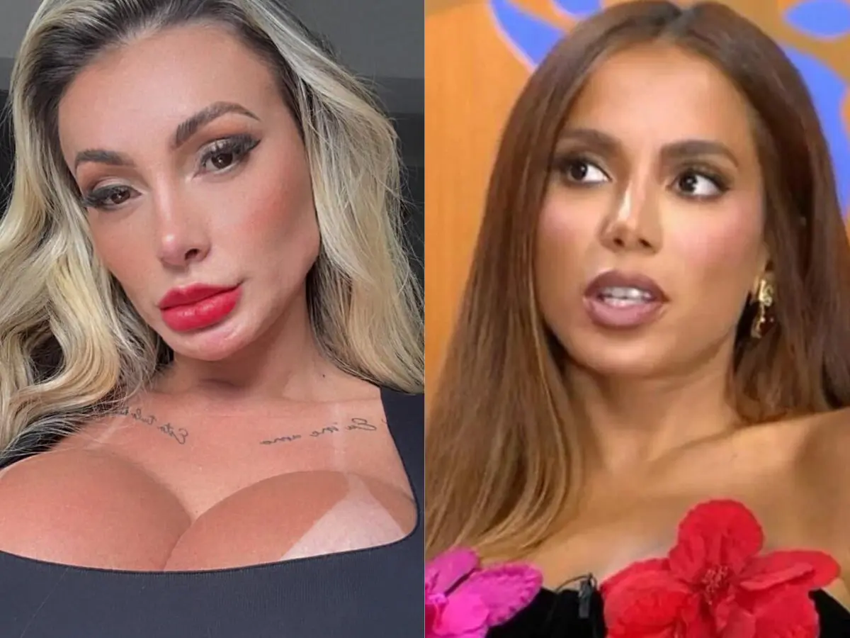 Andressa Urach compartilha foto com Anitta após detonar cantora