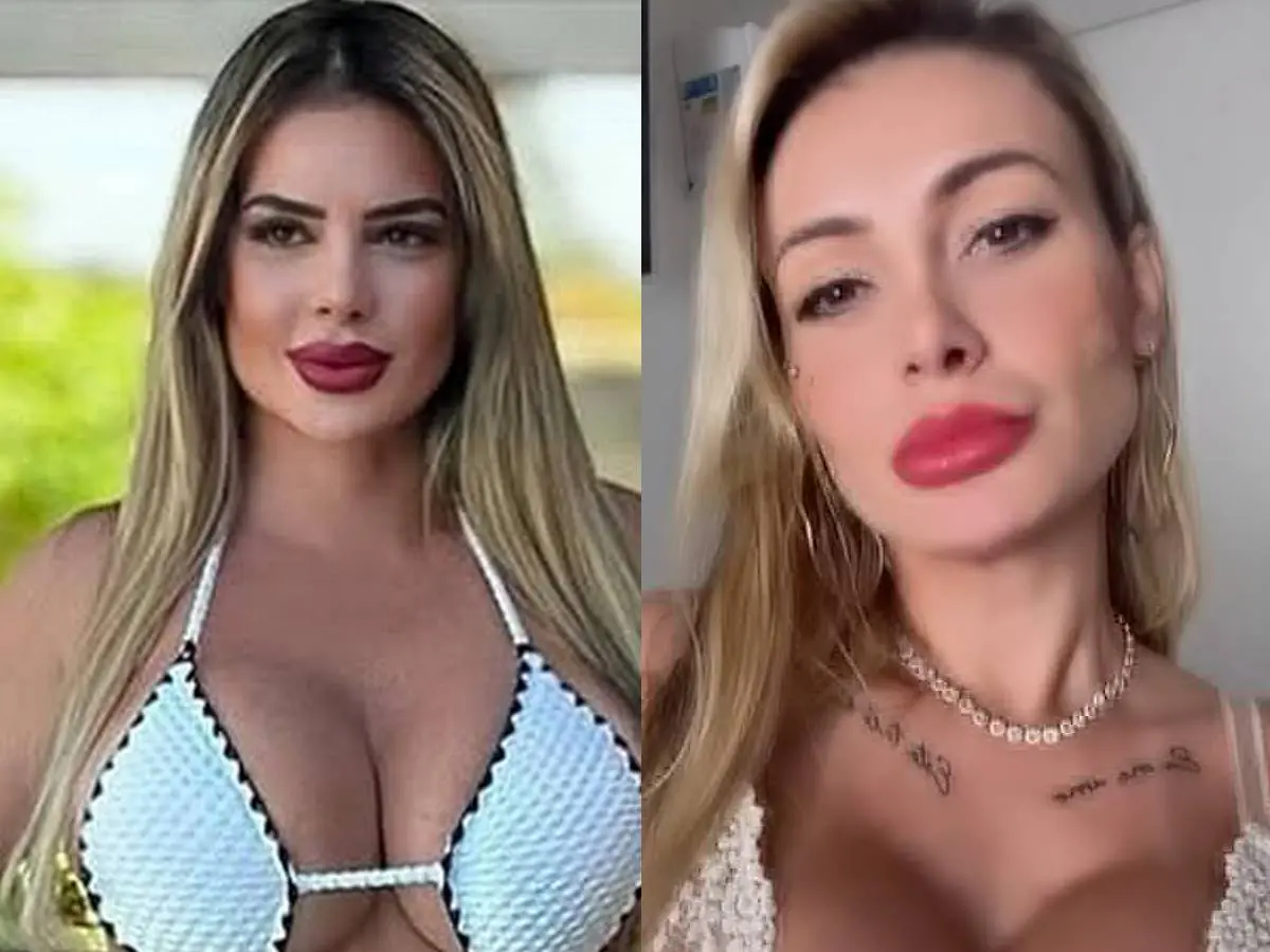 Denise Rocha e Andressa Urach