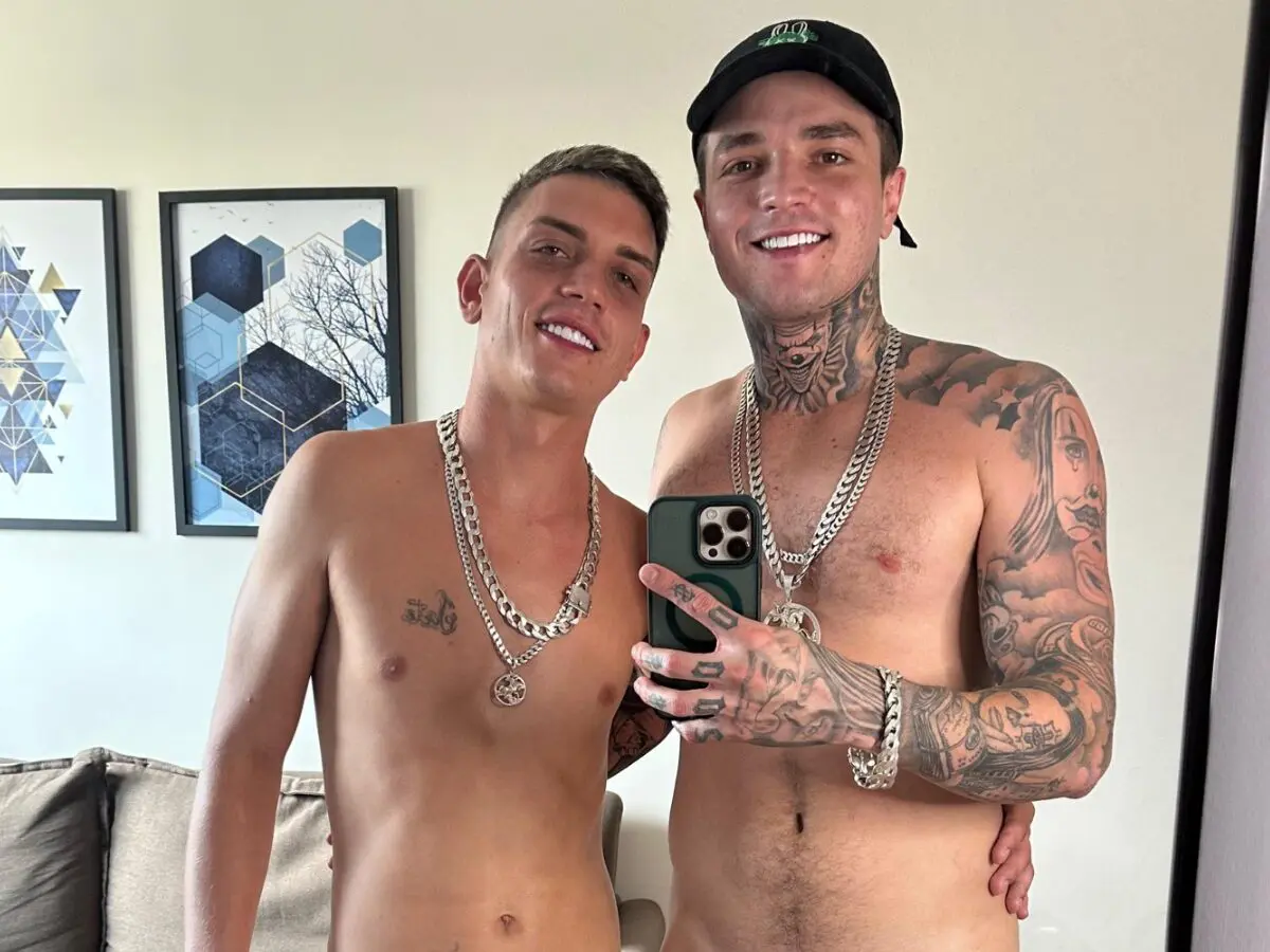 Juninho Alecio e Erick Diaz