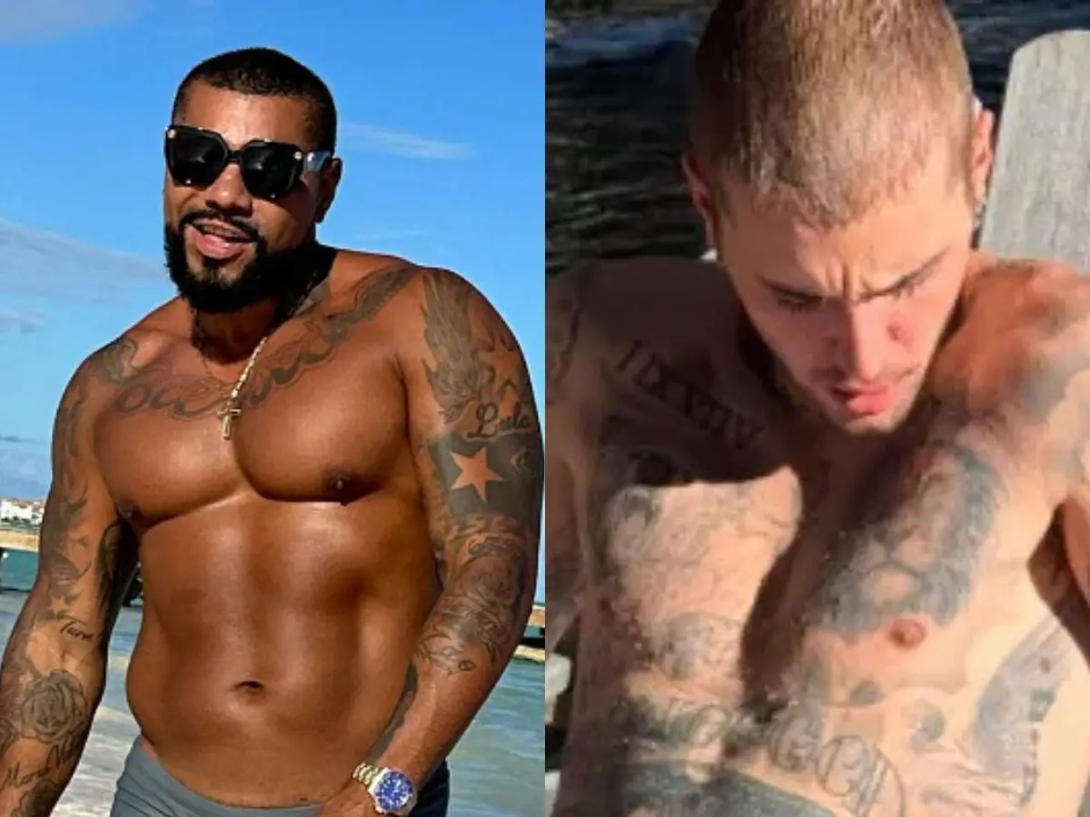 Naldo Benny diz que lançará música com Justin Bieber 'Ele me falou em primeira mão'