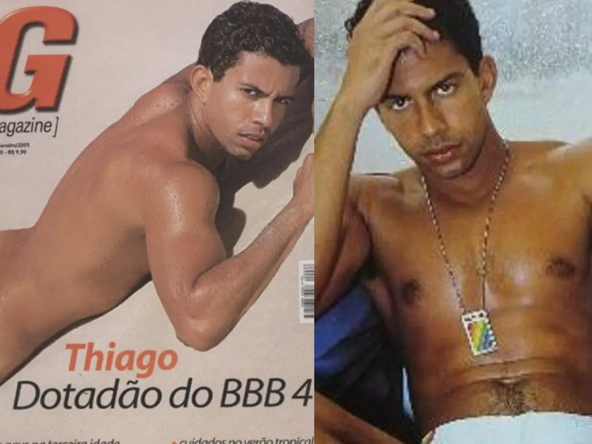 Thiago “dotadão” do BBB 4 posou para a G Magazine e decepcionou