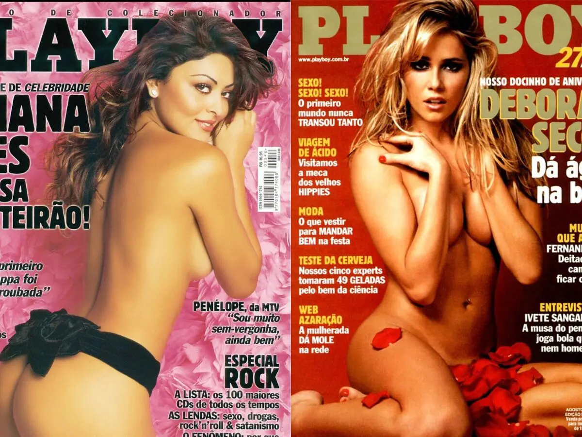 Veja as atrizes brasileiras que já posaram peladas na Playboy