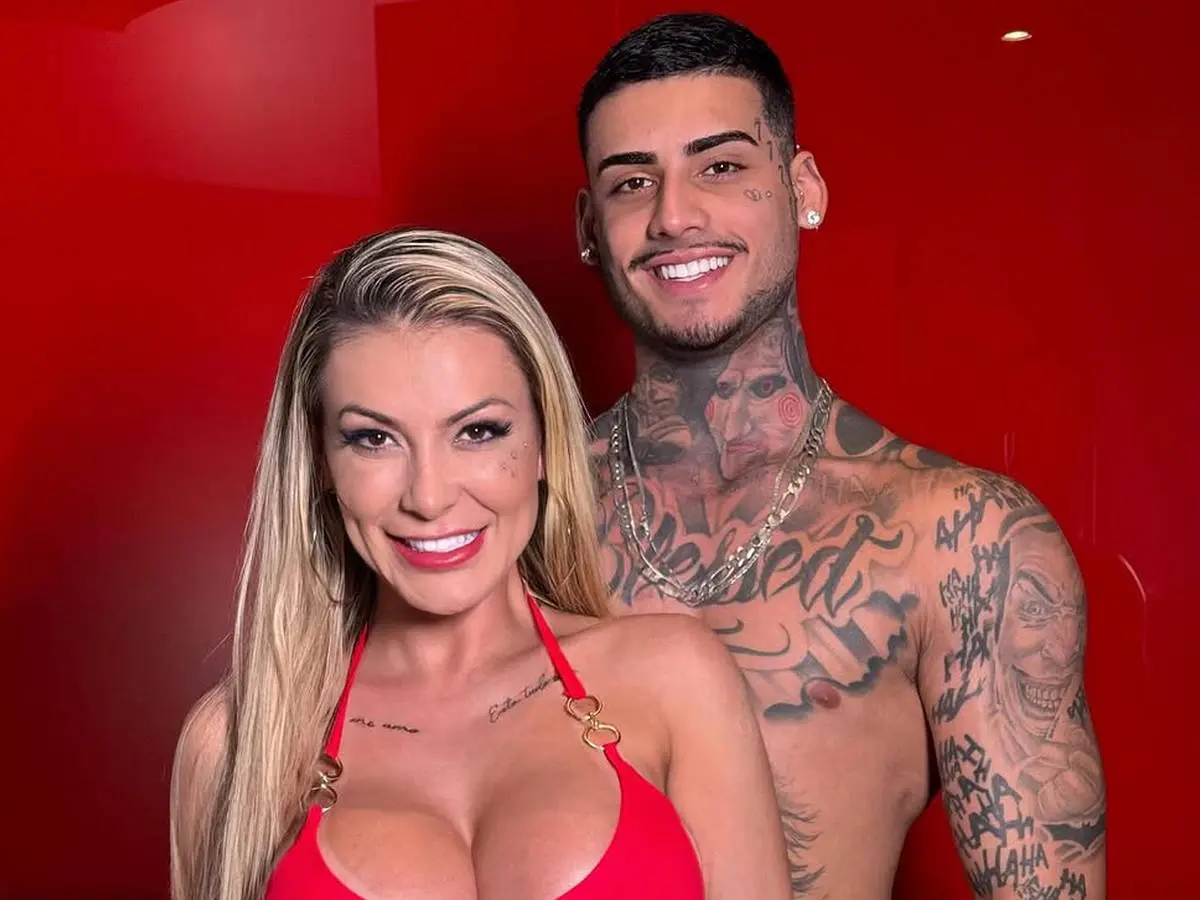 Andressa Urach e Cassiano França