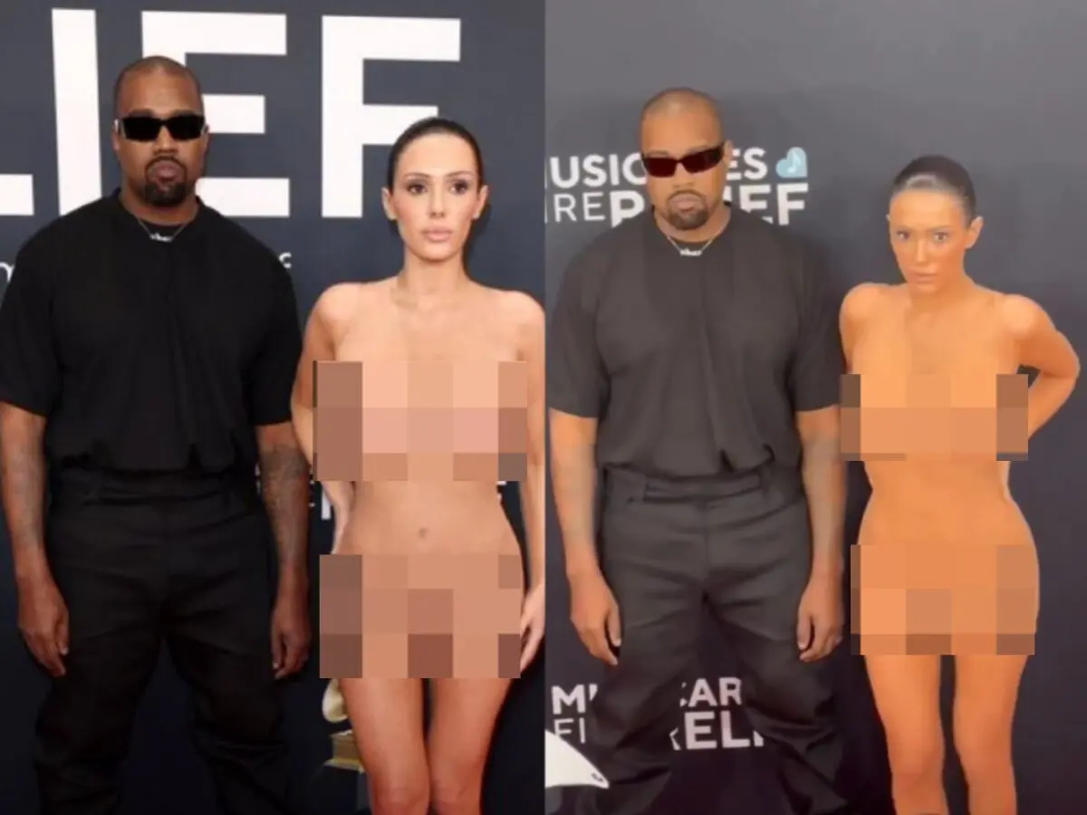 Bianca Censori e Kanye West