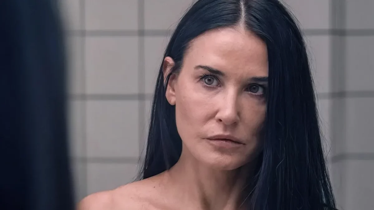 Demi Moore aparece entre as favoritas na corrida ao Oscar de melhor atriz pelo filme A Substância