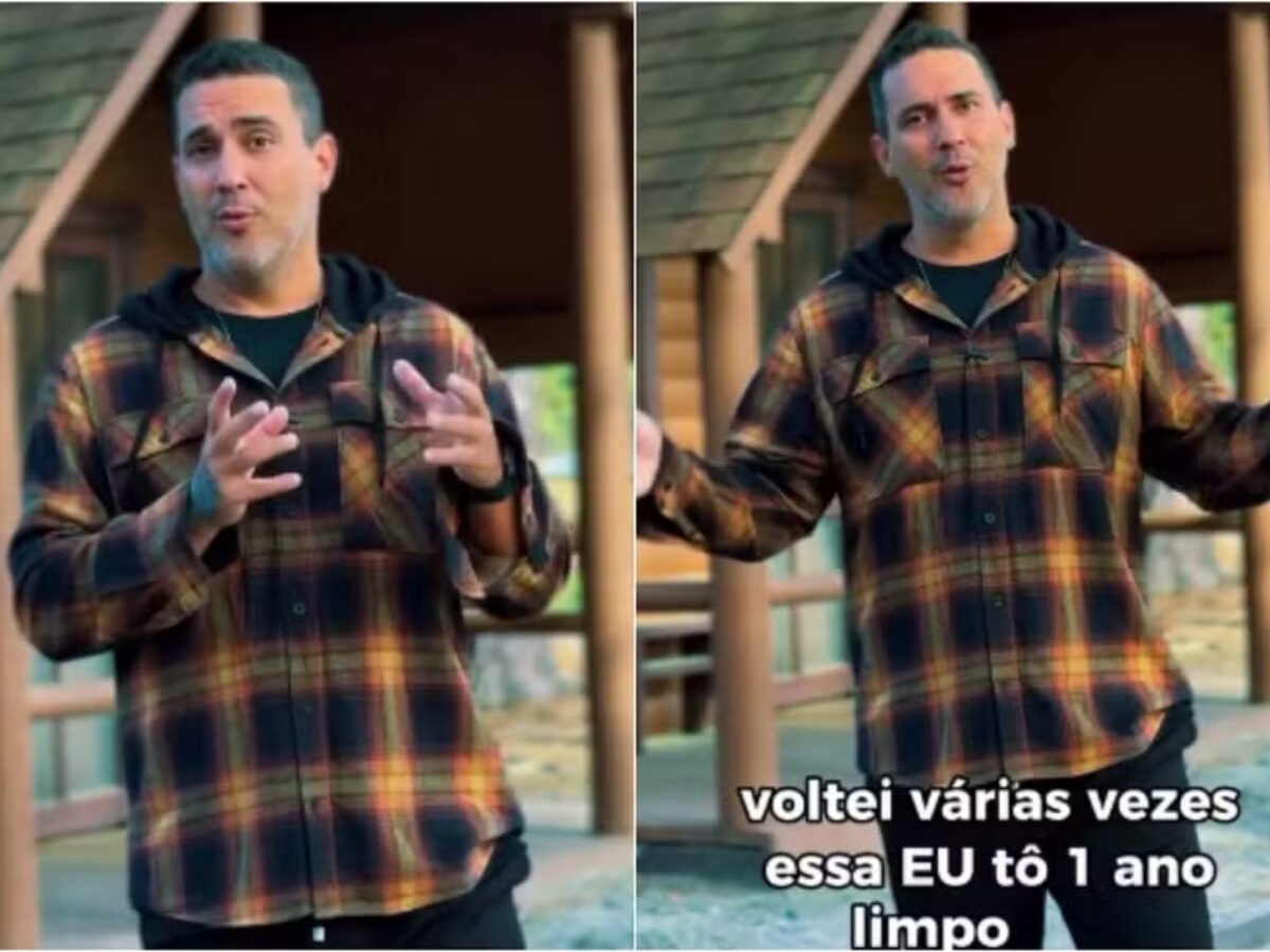 André Marques celebra 'um ano limpo' e diz que fumava 4 maços por dia