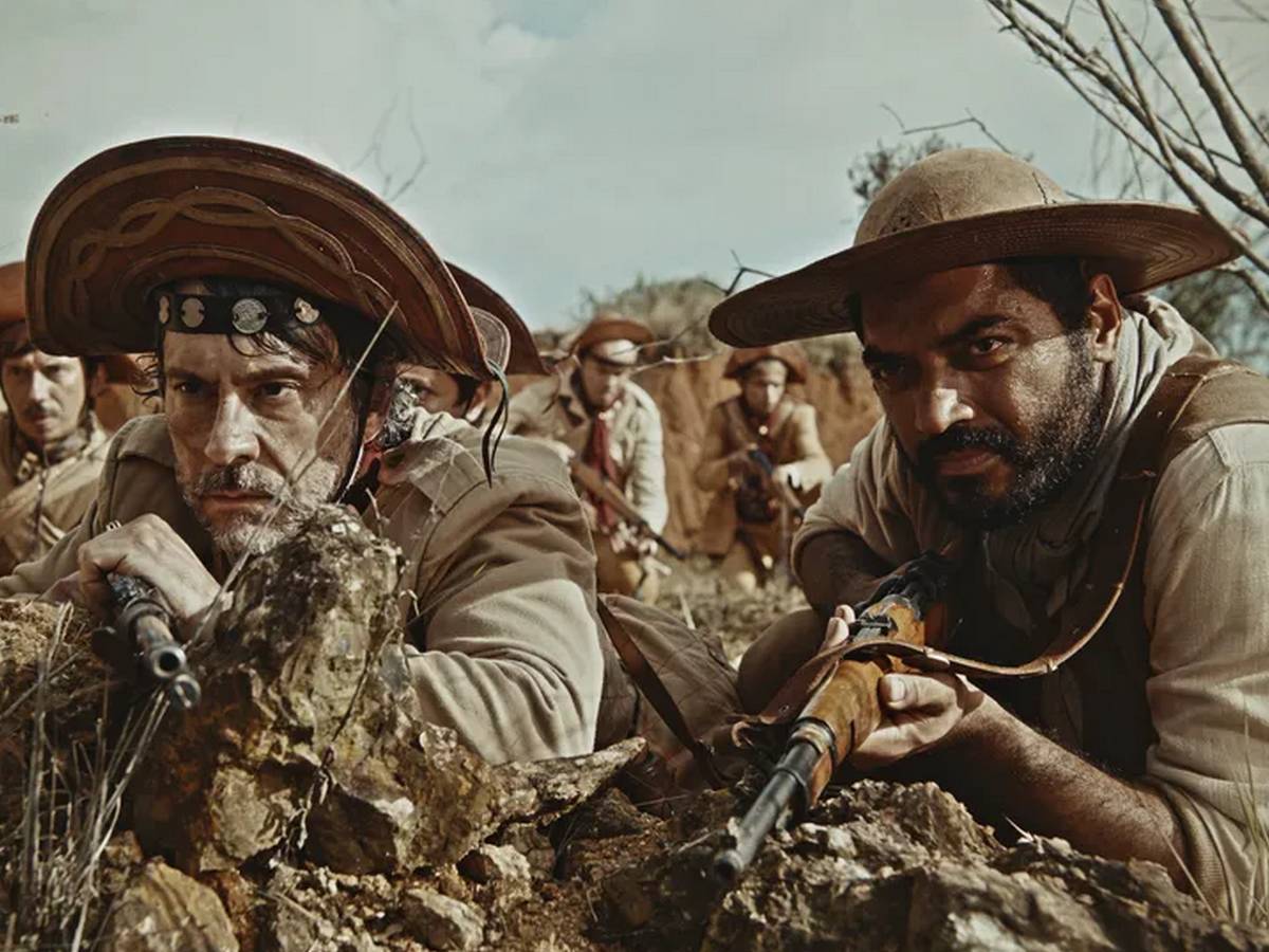 Alexandre Nero e Thomas Aquino em 'Guerreiros do Sol'