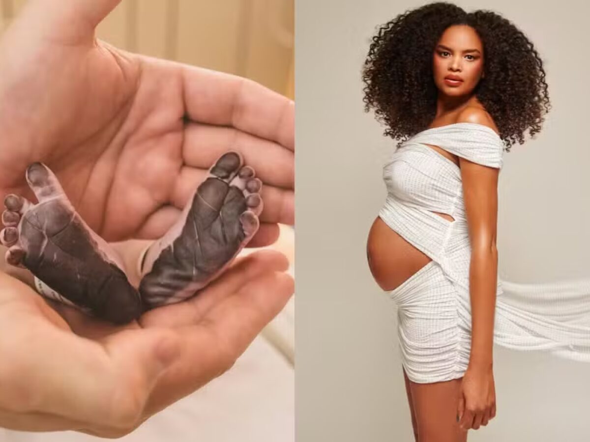 Lucy Ramos anuncia nascimento de filha, Kyara: 'Gratidão por todo o carinho e pelas preces'