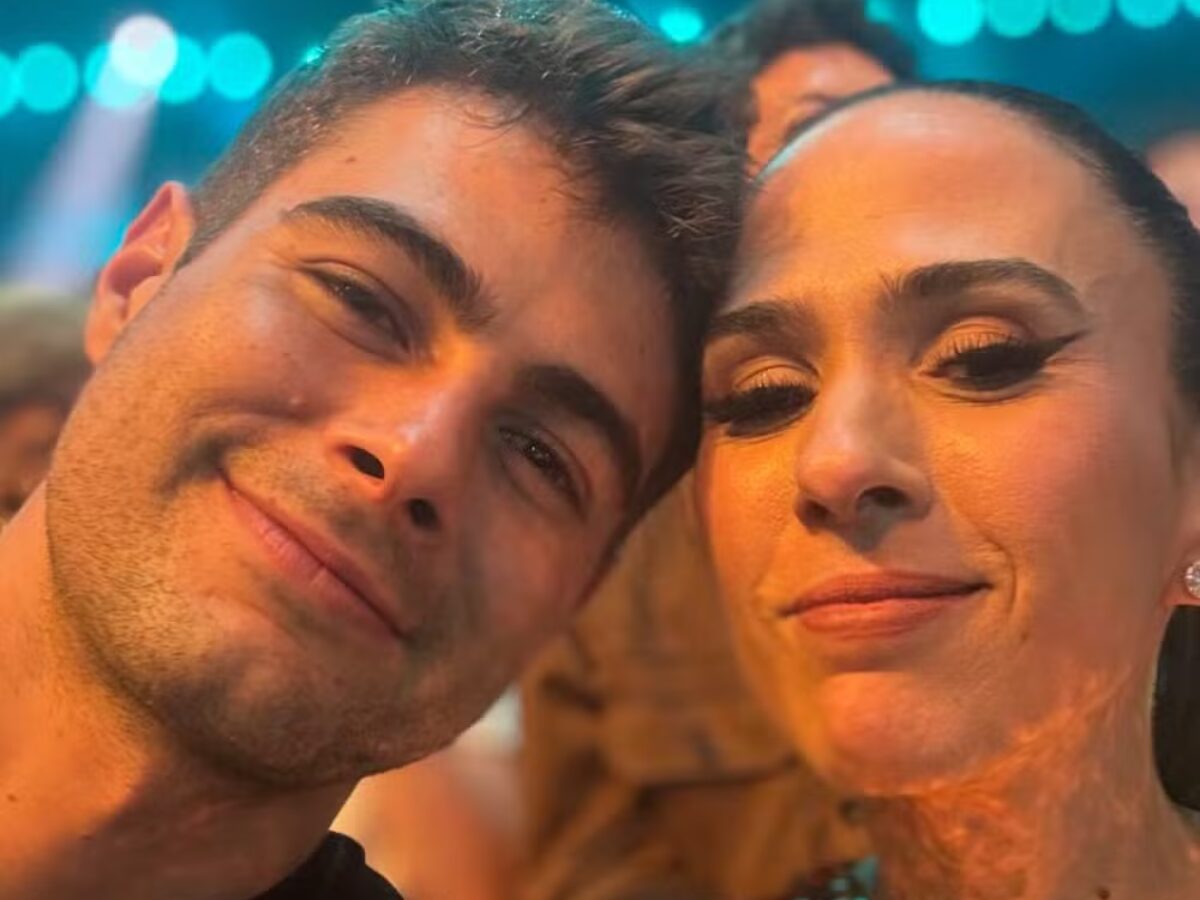 Tatá Werneck diz que Rafa Vitti não entendeu seu look de Praga no show de 60 anos da Globo