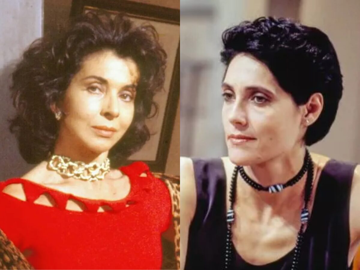 Tieta (Betty Faria) e Diná (Christiane Torloni)