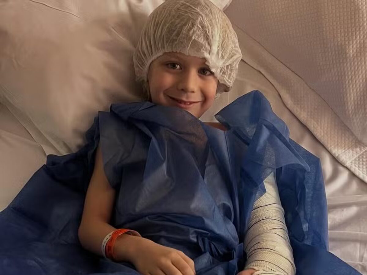 Filho de Luiza Possi sofre queda e passa por cirurgia