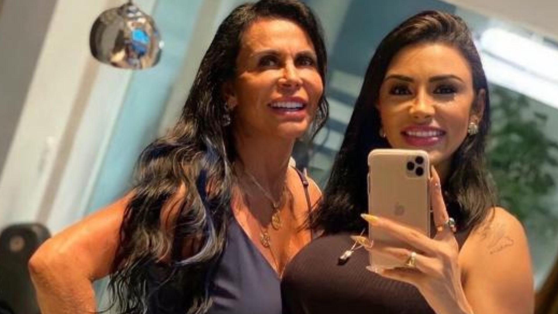 Gretchen e Jenny Miranda (Foto Reprodução Redes Sociais)