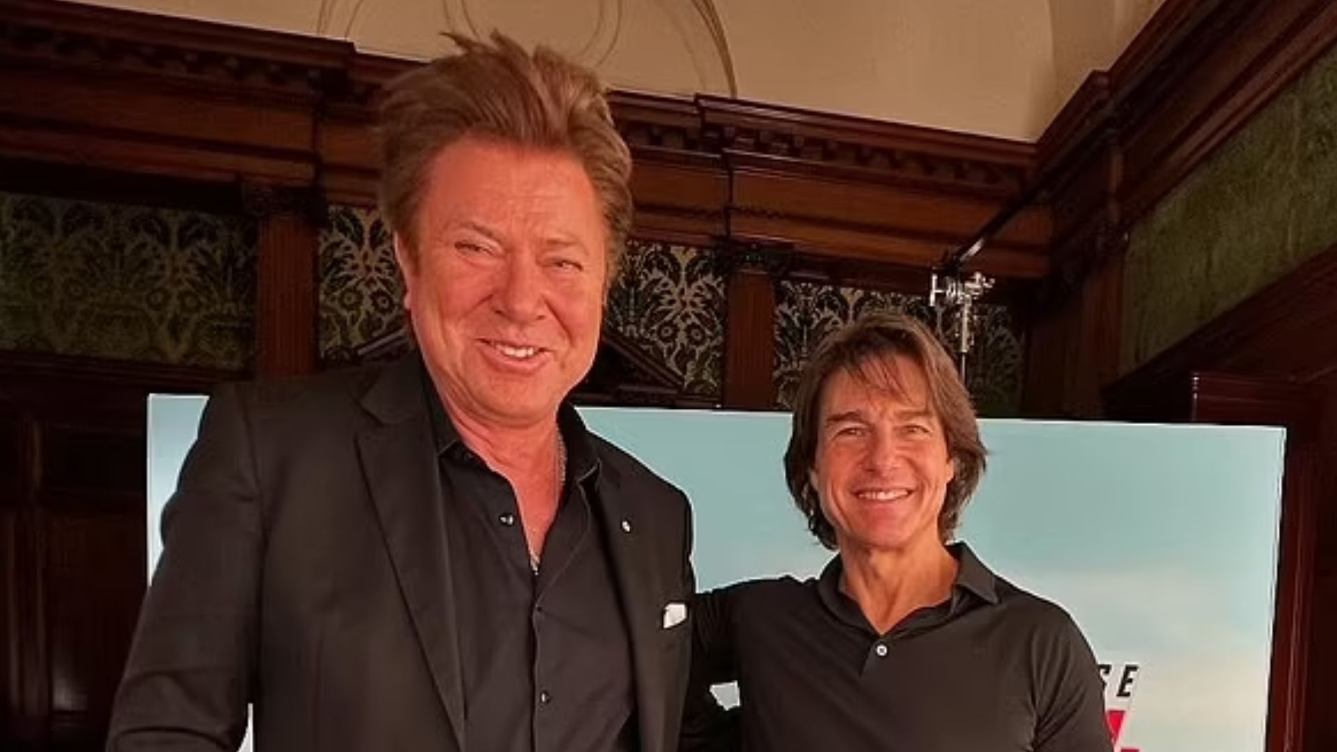 Richard Wilkins e Tom Cruise (Foto Instagram)