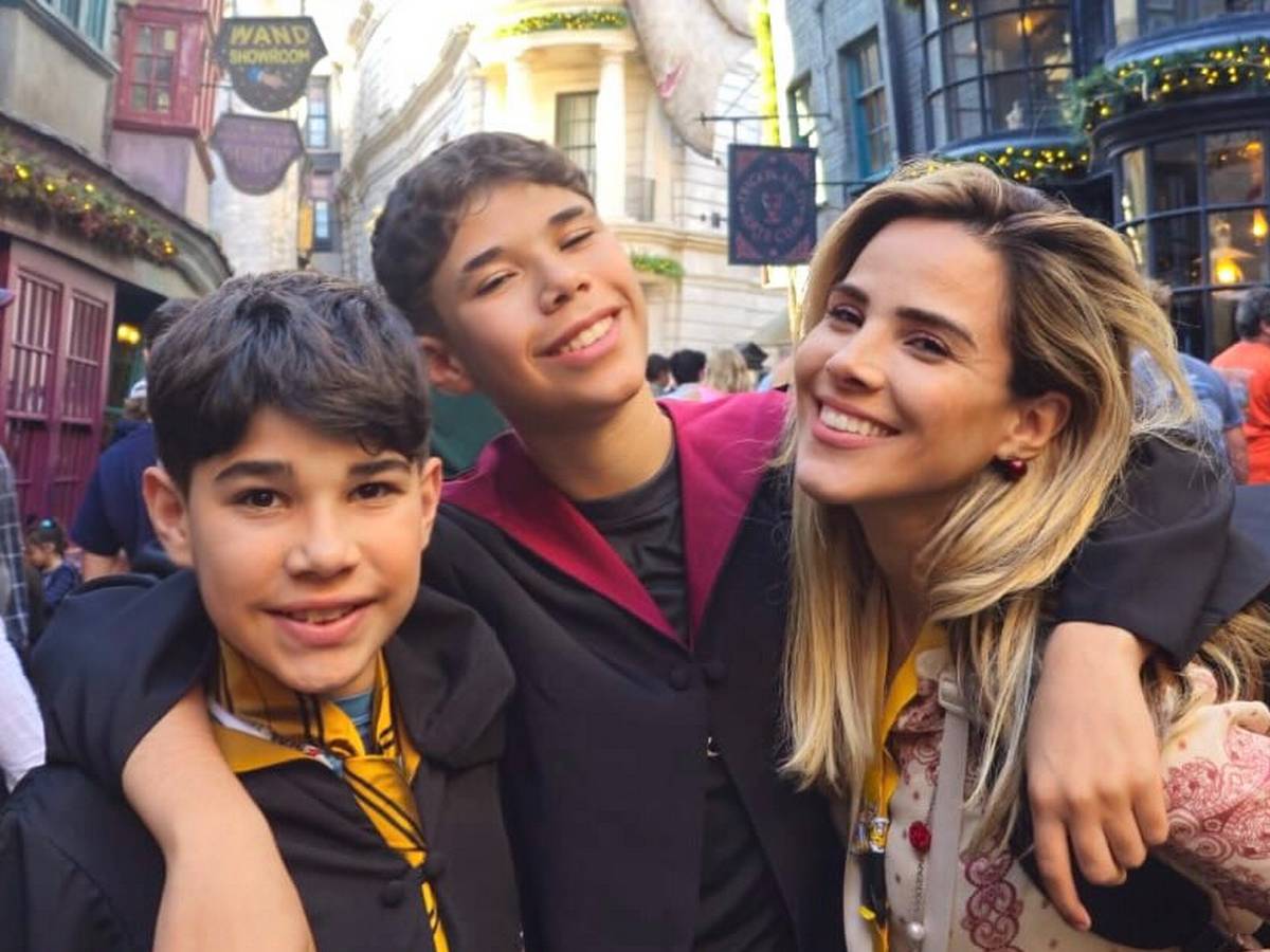 Wanessa Camargo e filhos