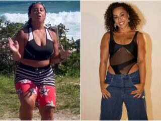 Atriz elimina 16 kg após virada de chave: 'Quero estar viva para meu filho'