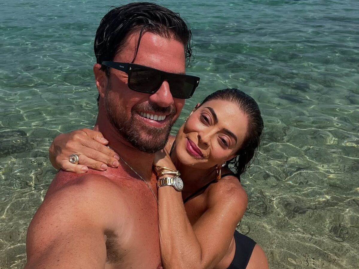 Juliana Paes e o marido, Carlos Eduardo Baptista