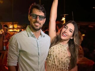 Amanda Meirelles e Thiago Pannaforte