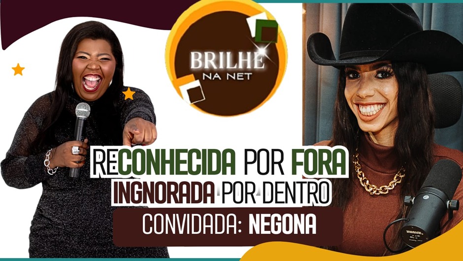 Negona emociona no programa Brilhe na Net com sua trajetória artística e desabafos comoventes