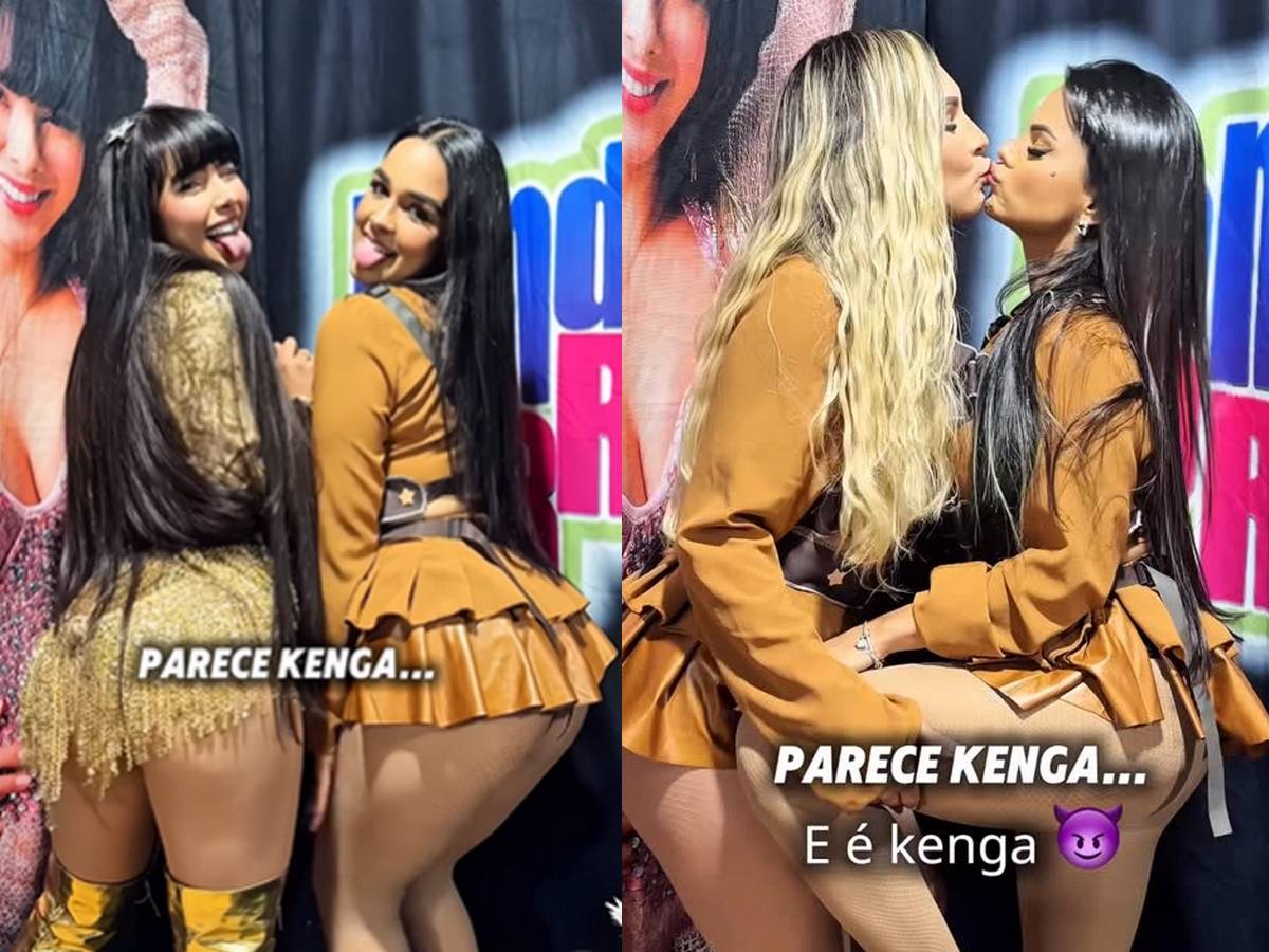 Juliana Bonde e dançarinas