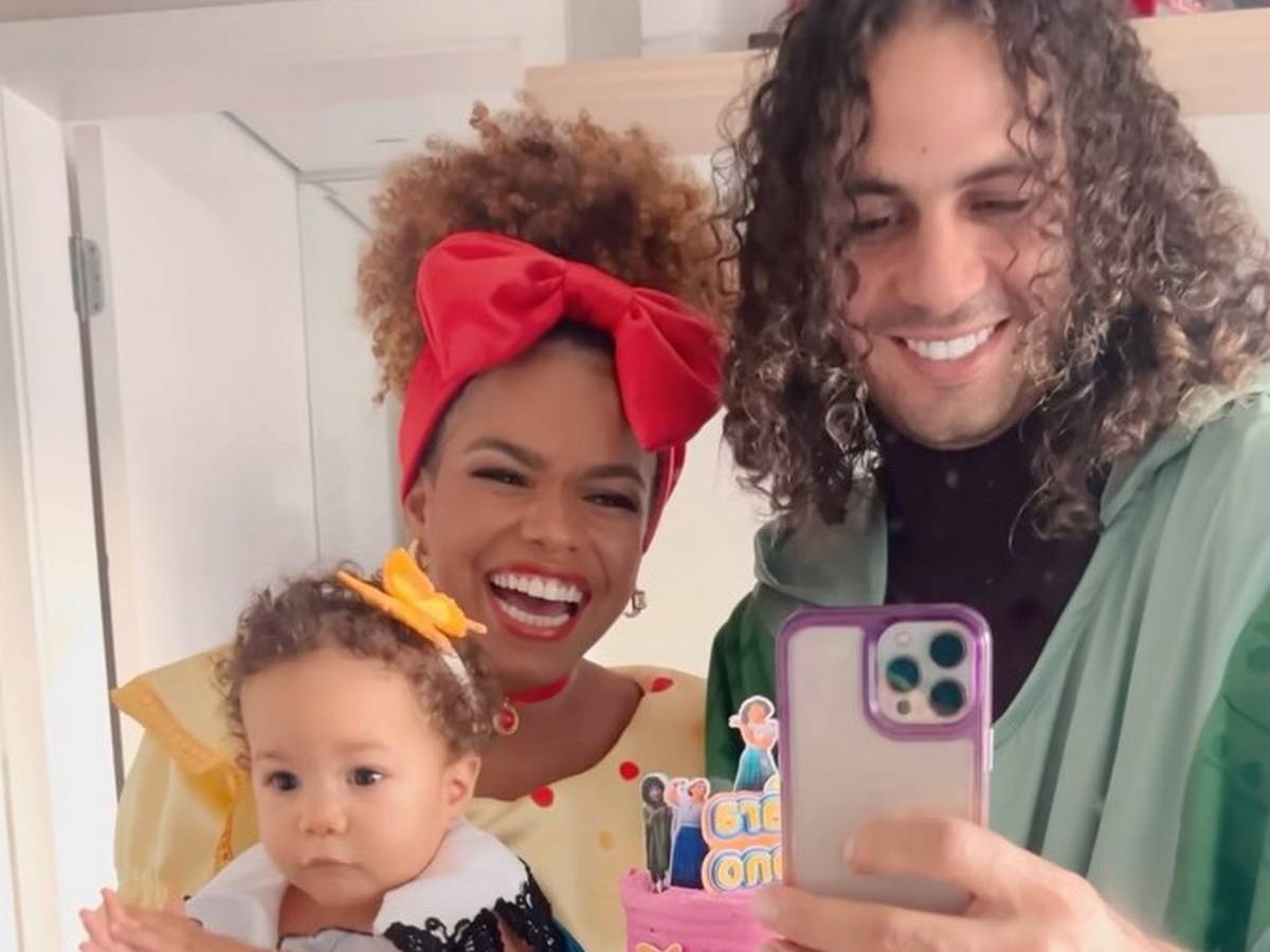 Jeniffer Nascimento, Jean Amorim e a filha, Lara