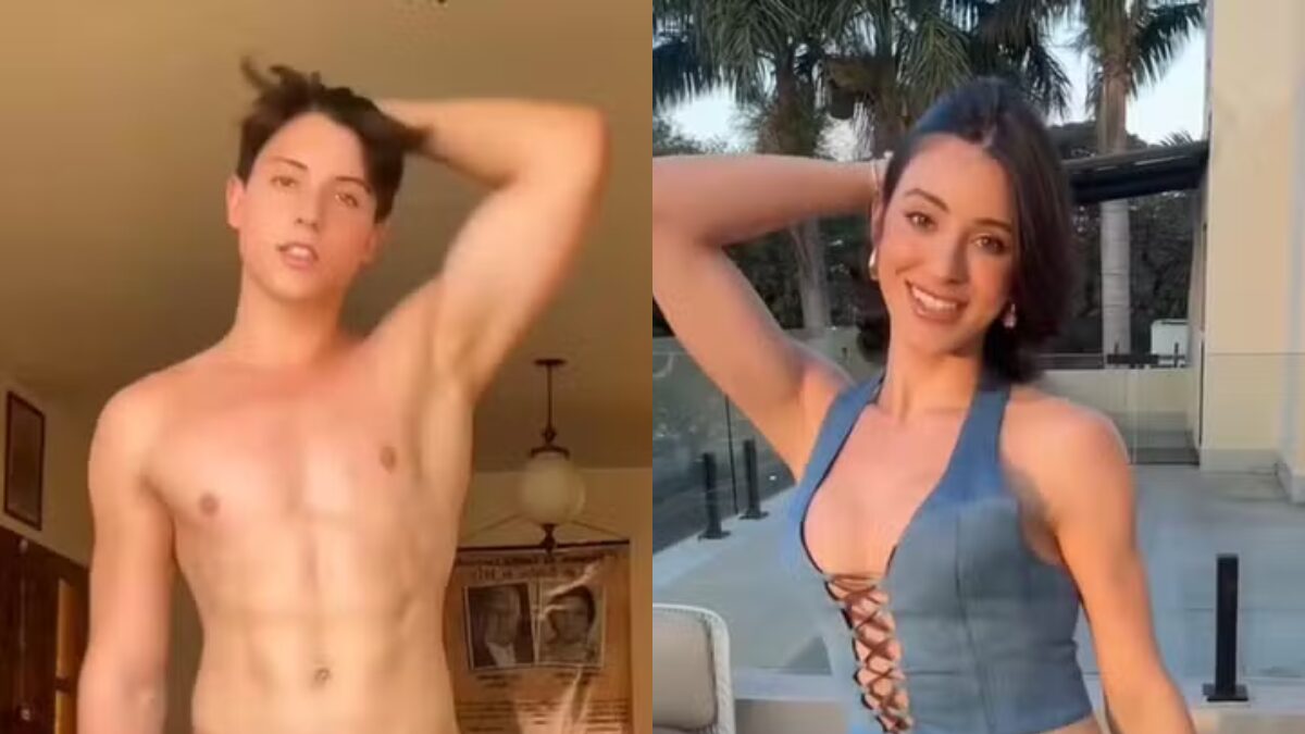 Bella Longuinho antes e depois da transição